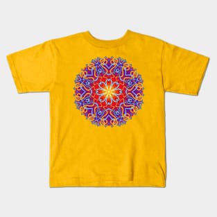 Indian mandala ornament. Kids T-Shirt